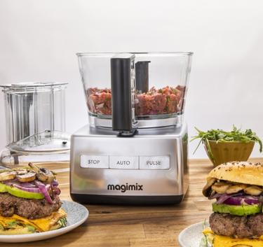 Homemade Beef Burgers Magimix.